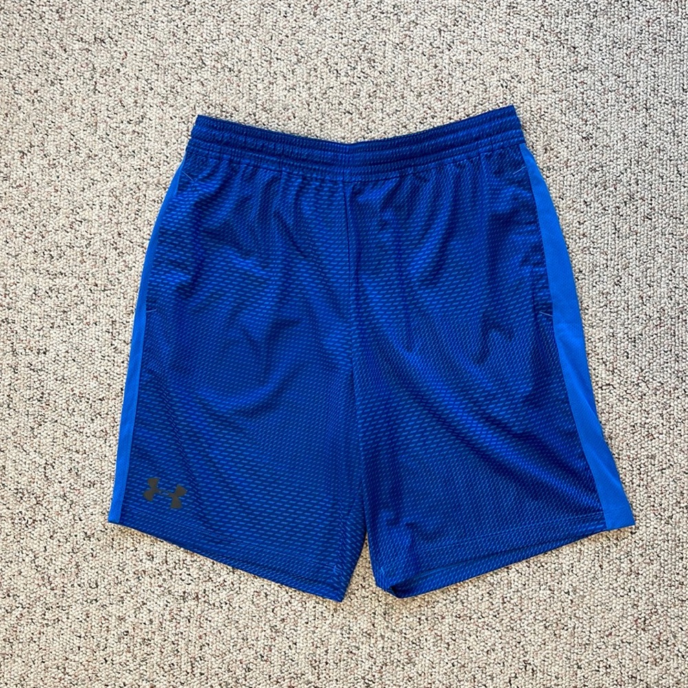 Under Armour heat Gear athletic shorts. Men’s large